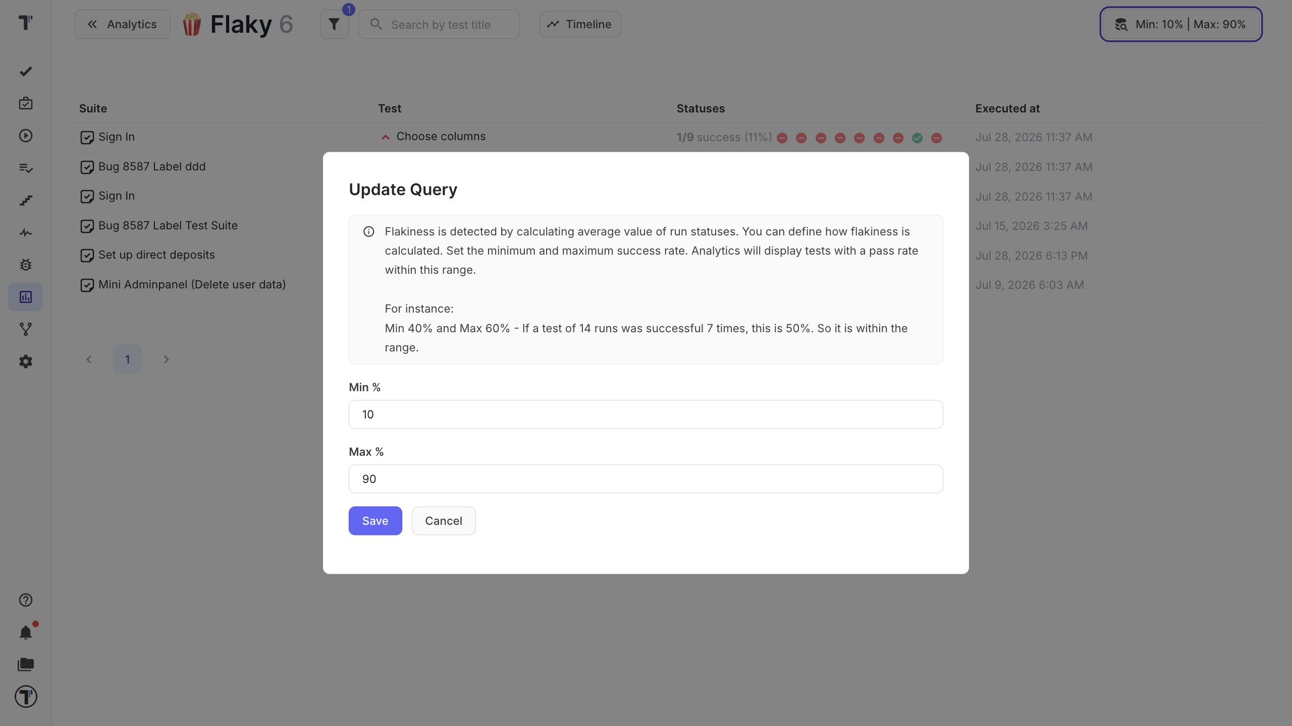 Testomat.io - Flaky